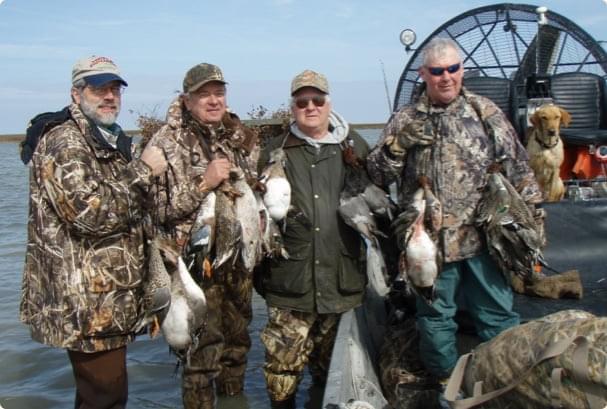 Exceptional waterfowling in the Rockport, Texas